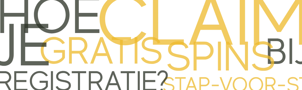 claim gratis spins registratie